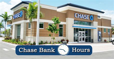 Get location hours, directions, and available banking services. . Chase working hours